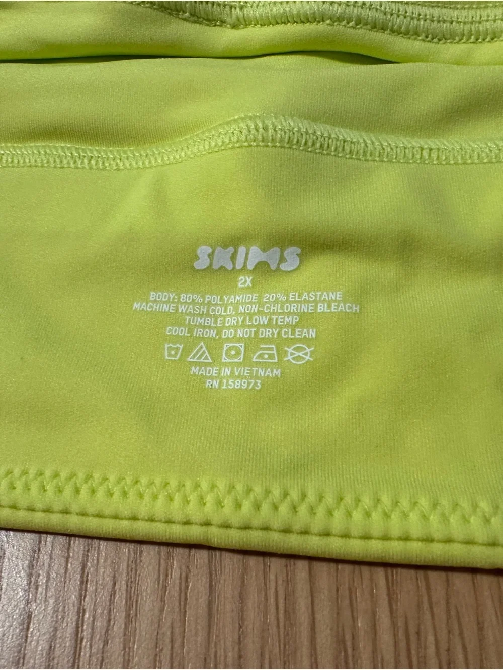 NWT_SKIMS Fits Everybody Squareneck Longline Bra